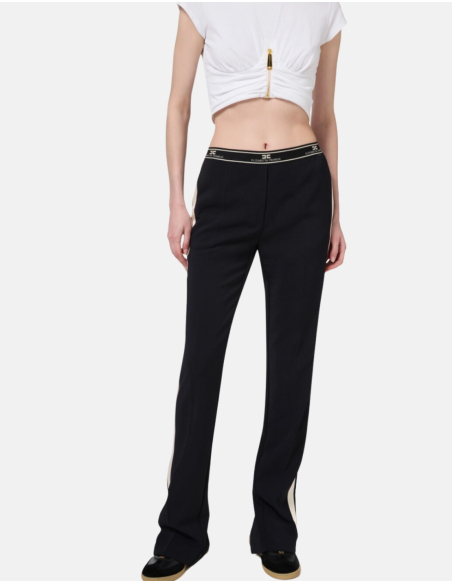 ELISABETTA FRANCHI Pantalon noir - PA010