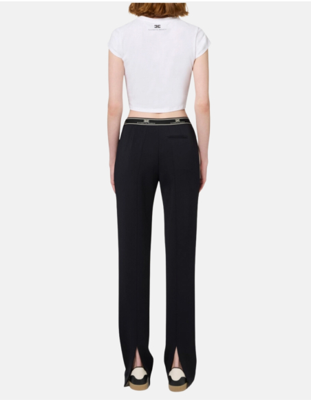 ELISABETTA FRANCHI Pantalon noir - PA010
