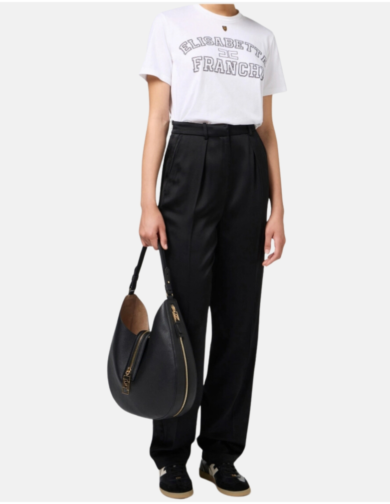 ELISABETTA FRACHI Pantalon noir - PA046