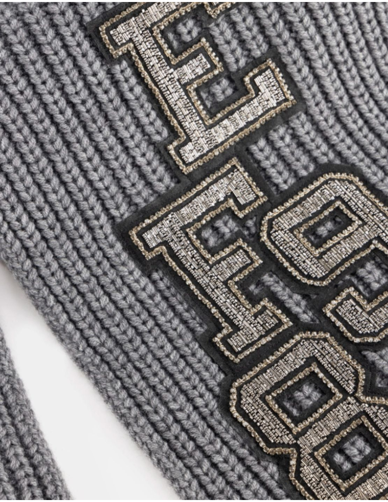 écharpe grise elisabetta franchi nice