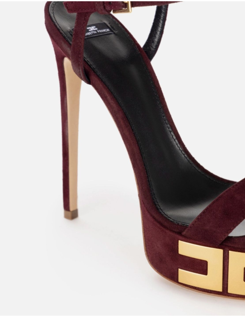 Sandales plateforme elisabetta franchi nice
