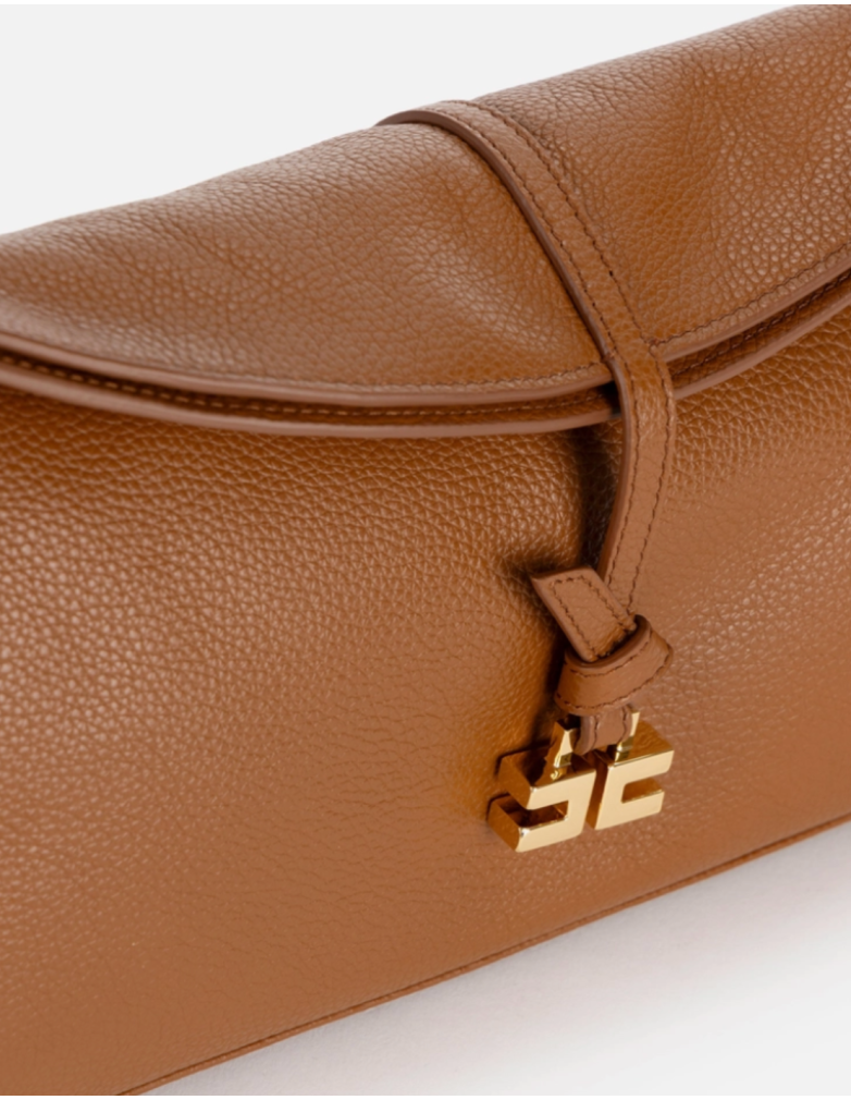 sac marron elisabetta franchi nice