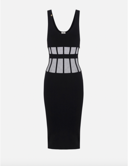 robe noire elisabetta franchi nice