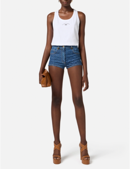 débardeur logo elisabetta franchi nice