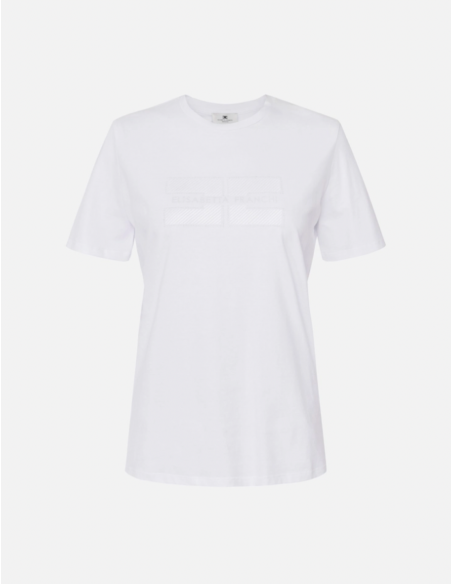 T-shirt blanc elisabetta franchi nice