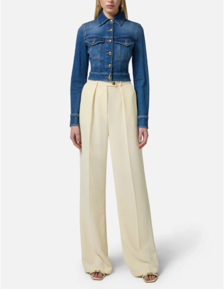 blouson  outlet en jean elisabetta franchi nice