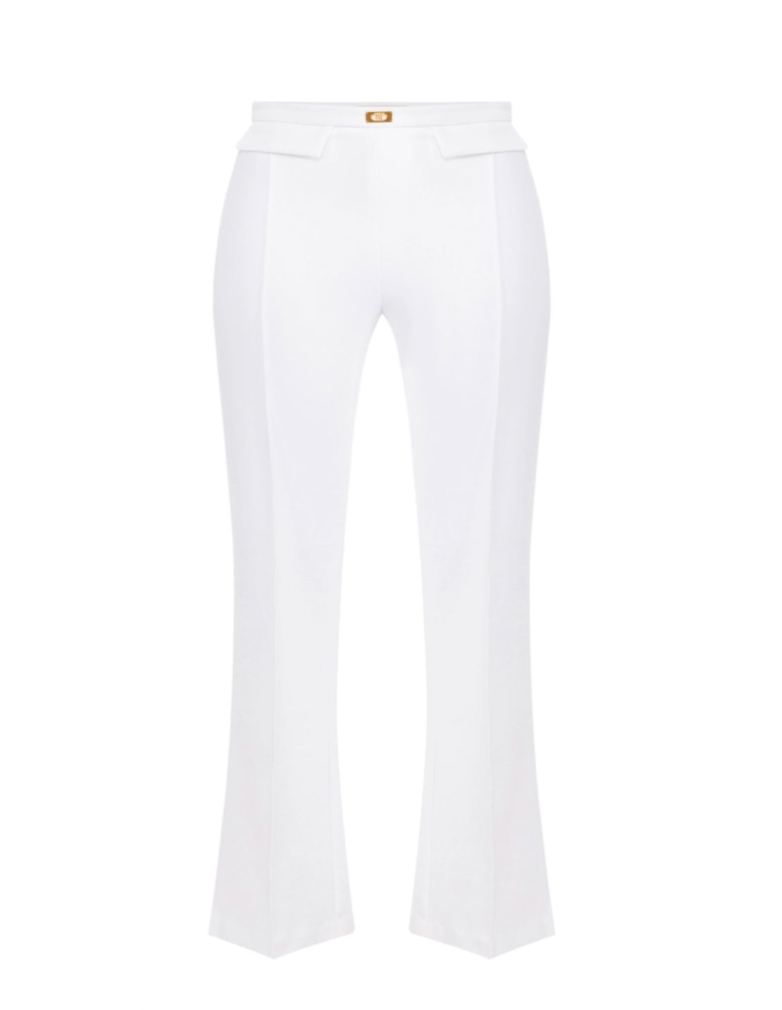 pantalon blanc elisabetta franchi nice