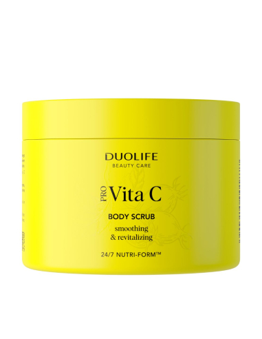 gommage corporel naturel avec la vitamine C