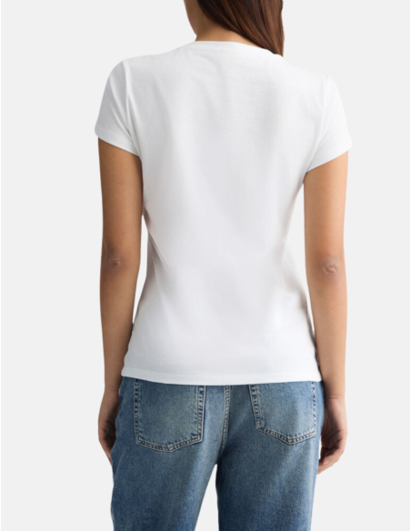 T-shirt Liu Jo blanc avec les motifs floral coloré