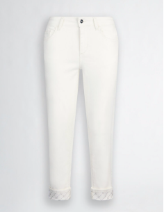 Jean blanc Liu Jo Femme