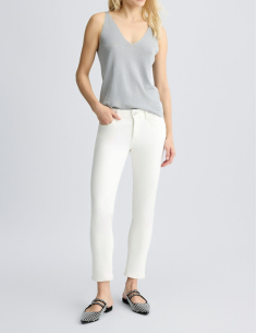 Jean blanc Liu Jo Femme 2