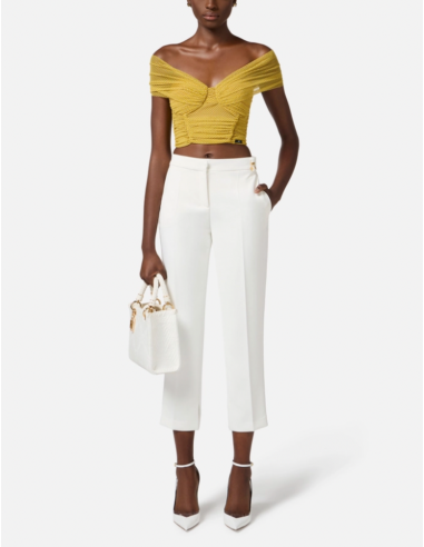 top à pois elisabetta franchi nice