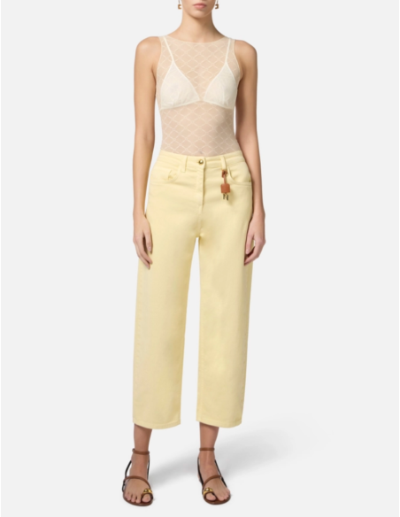 jean jaune elisabetta franchi nice france
