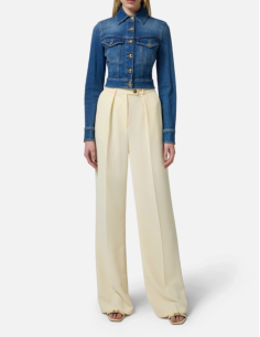 ELISABETTA FRANCHI Pantalon lemon - PA064 2