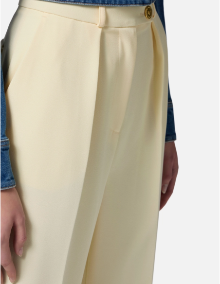 pantalon jaune elisabetta franchi nice france