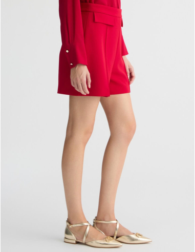 short rouge pour femmes