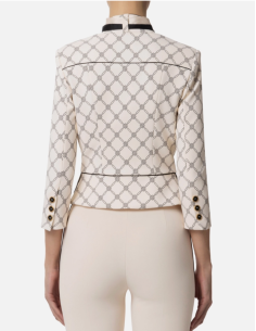 veste elisabetta franchi imprimé losange logo boutique nice 2