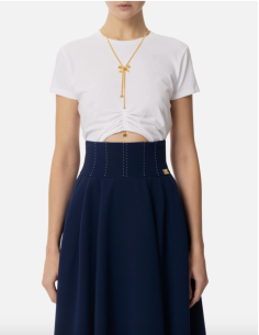 t-shirt collier elisabetta franchi nice france