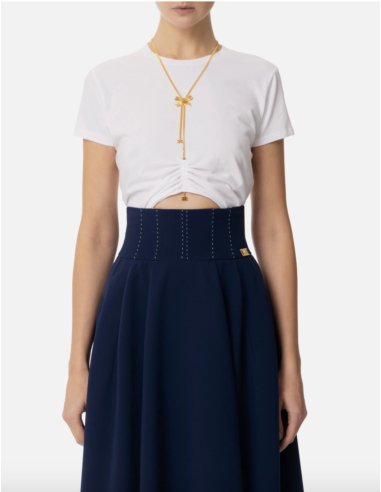 t-shirt collier elisabetta franchi nice france