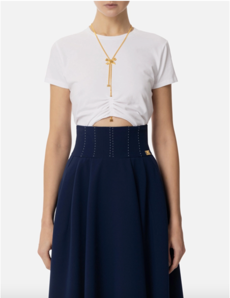 t-shirt collier elisabetta franchi nice france