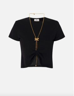 t-shirt collier elisabetta franchi nice france