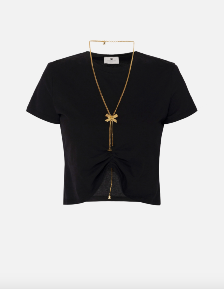 t-shirt collier elisabetta franchi nice france