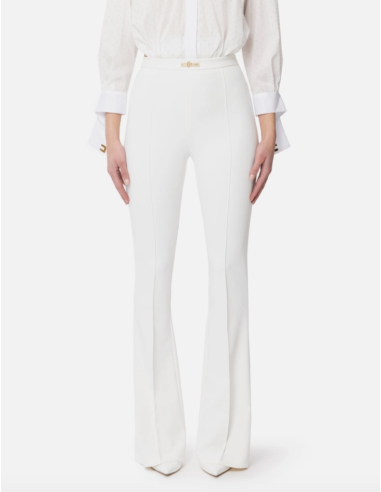 pantalon flare elisabetta franchi nice boutique france