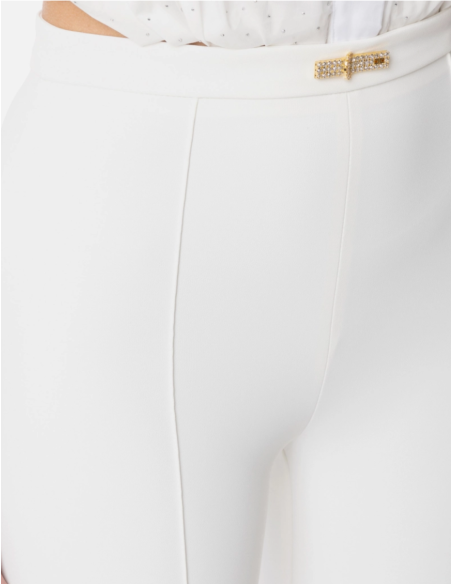 pantalon blanc elisabetta franchi nice boutique france