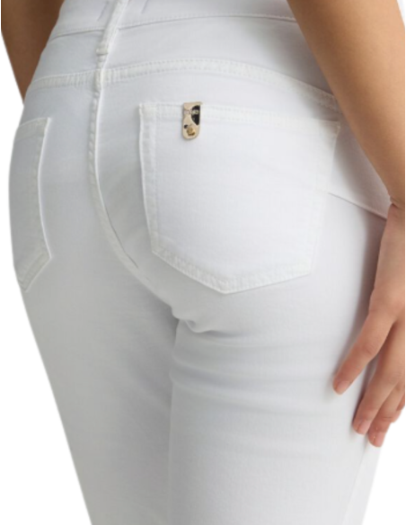 Jean blanc pour femme