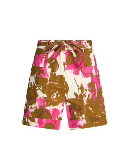 short imprimé pour femme