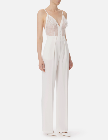 combinaison blanche elisabetta franchi nice france europe