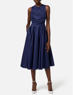 robe coton marine elisabetta franchi nice france 2