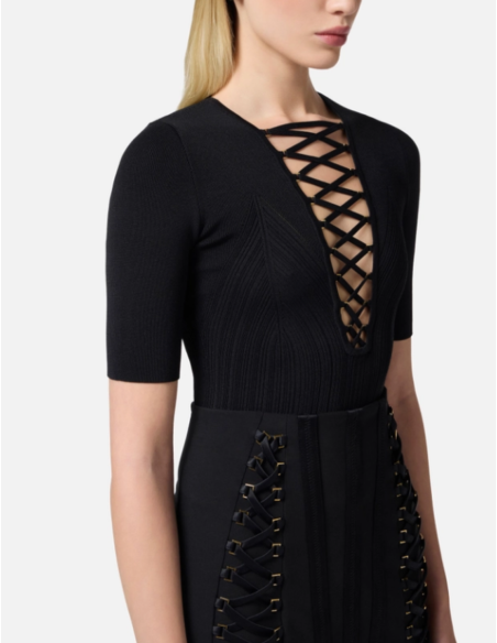 top noir elisabetta franchi nice france boutique