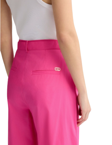 LIU JO Pantalon en Coton Rose - WA5356