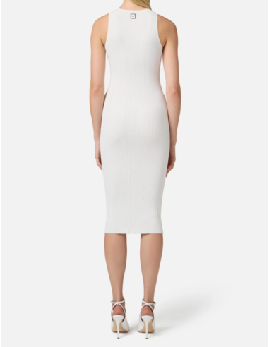 robe blanche elisabetta franchi nice france boutique