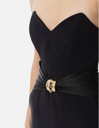 combinaison noire elisabetta franchi france nice cote azur outlet