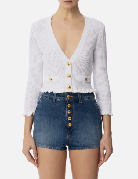 cardigan maille elisabetta franchi france nice boutique