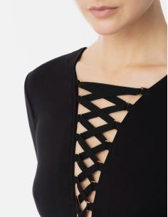 ELISABETTA FRANCHI Body Noir - BO019 2