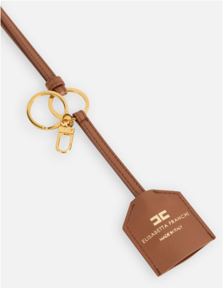 porte clés cuir elisabetta franchi nice boutique