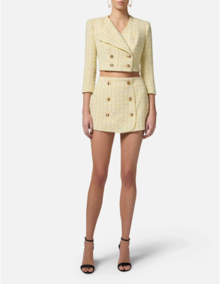 jupe jaune outlet elisabetta franchi nice