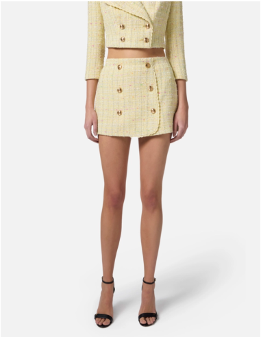 tweed skirt outlet elisabetta franchi nice