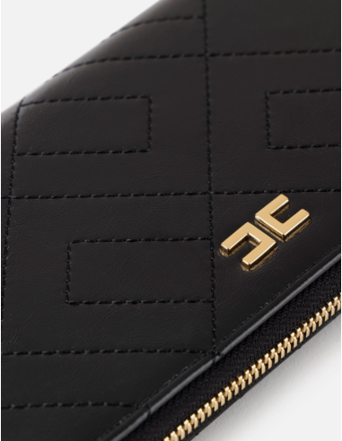 ELISABETTA FRANCHI Portefeuille noir - PF88A