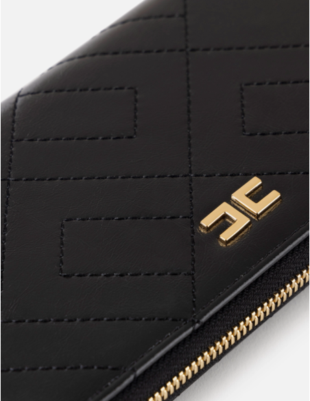 ELISABETTA FRANCHI Portefeuille noir - PF88A