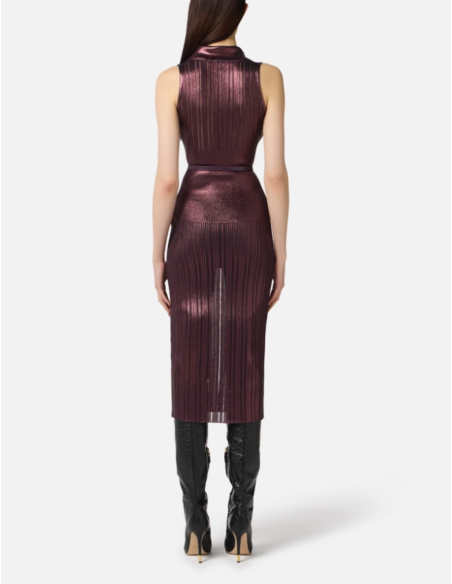 burgundy winter dress