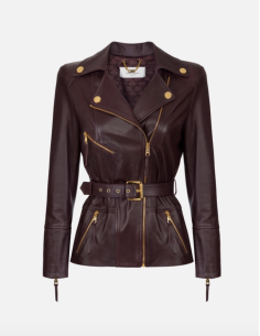 Veste cuir elisabetta franchi nice
