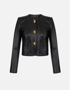 Veste en cuir elisabetta franchi nice