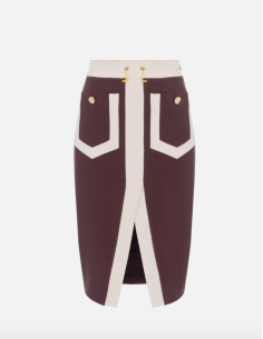 jupe bordeaux elisabetta franchi nice boutique france