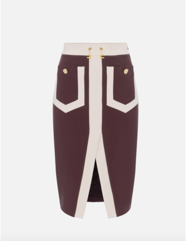 jupe bordeaux elisabetta franchi nice boutique france
