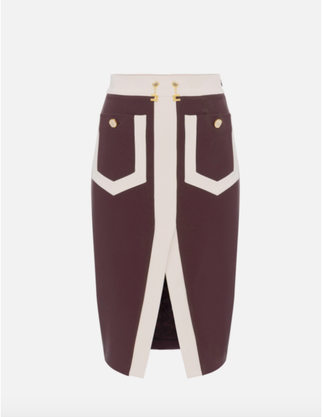 jupe bordeaux elisabetta franchi nice boutique france