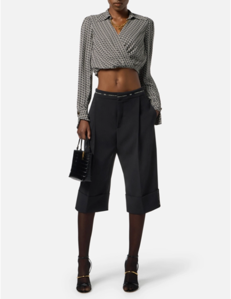 ELISABETTA FRANCHI Bermuda noir - PA116